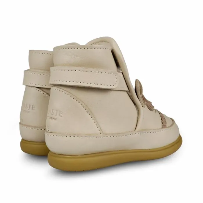 Donsje Amsterdam Toddler Shoes Girls Girls Dubu Special Shoes Ivory Classic Leather