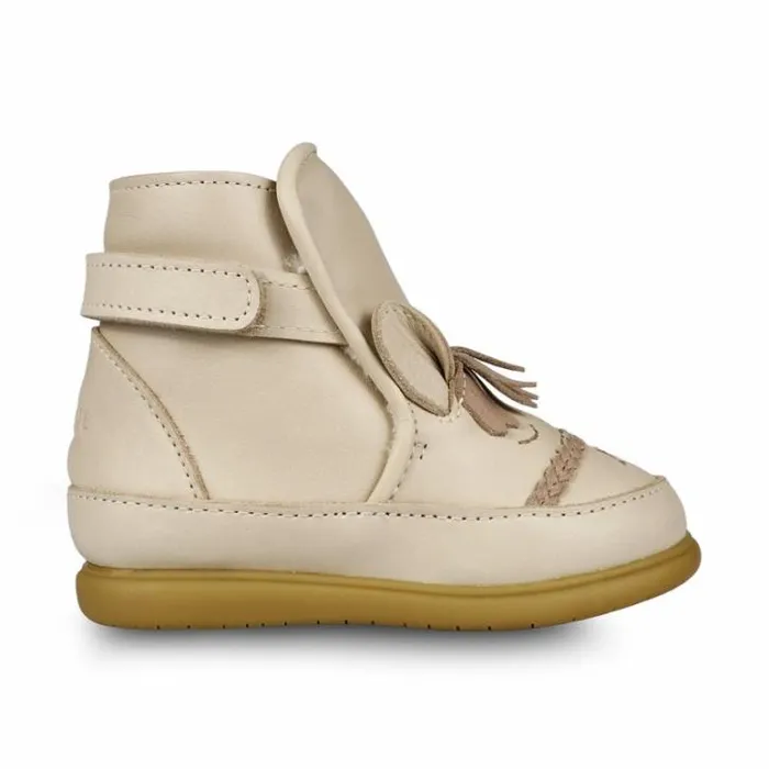 Donsje Amsterdam Toddler Shoes Girls Girls Dubu Special Shoes Ivory Classic Leather
