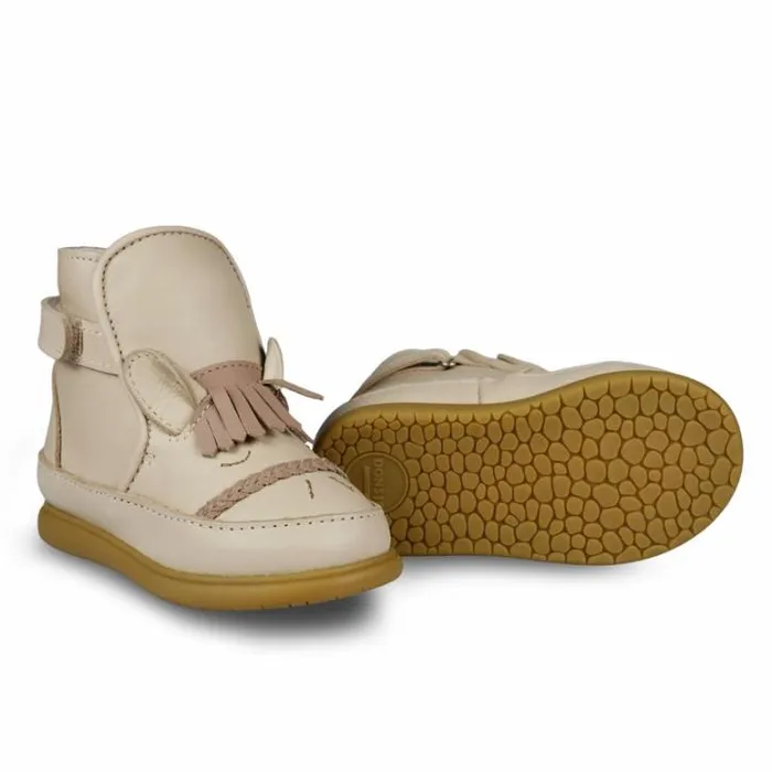 Donsje Amsterdam Toddler Shoes Girls Girls Dubu Special Shoes Ivory Classic Leather