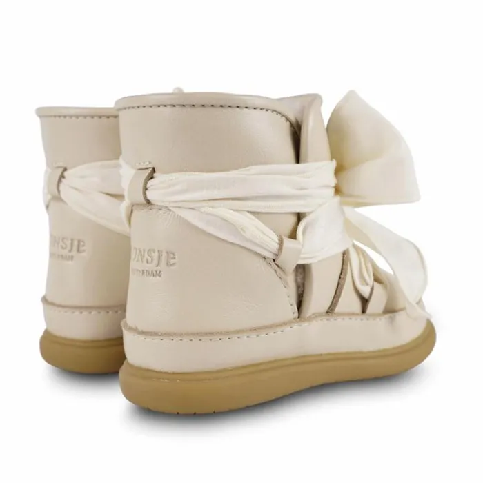 Donsje Amsterdam Toddler Shoes Girls Girls Maudi Shoes Cream Leather