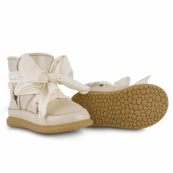 Donsje Amsterdam Toddler Shoes Girls Girls Maudi Shoes Cream Leather