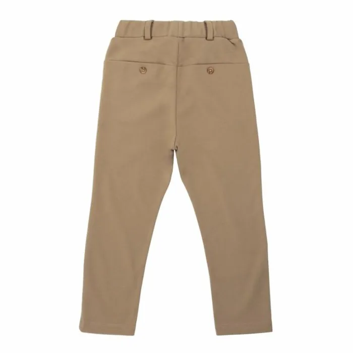 Donsje Amsterdam Trousers and Leggings Baby Qettono Trousers Dark Truffle