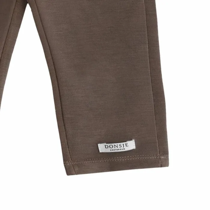 Donsje Amsterdam Trousers and Leggings Baby Sieffi Leggings Dusty Brown