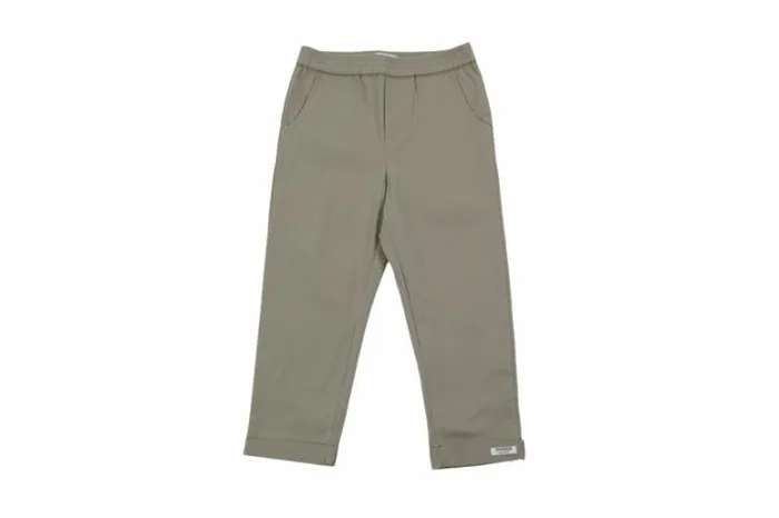 Donsje Amsterdam Trousers and Leggings Girls Olpe Trousers Silver Sage