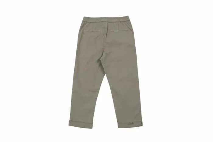Donsje Amsterdam Trousers and Leggings Girls Olpe Trousers Silver Sage