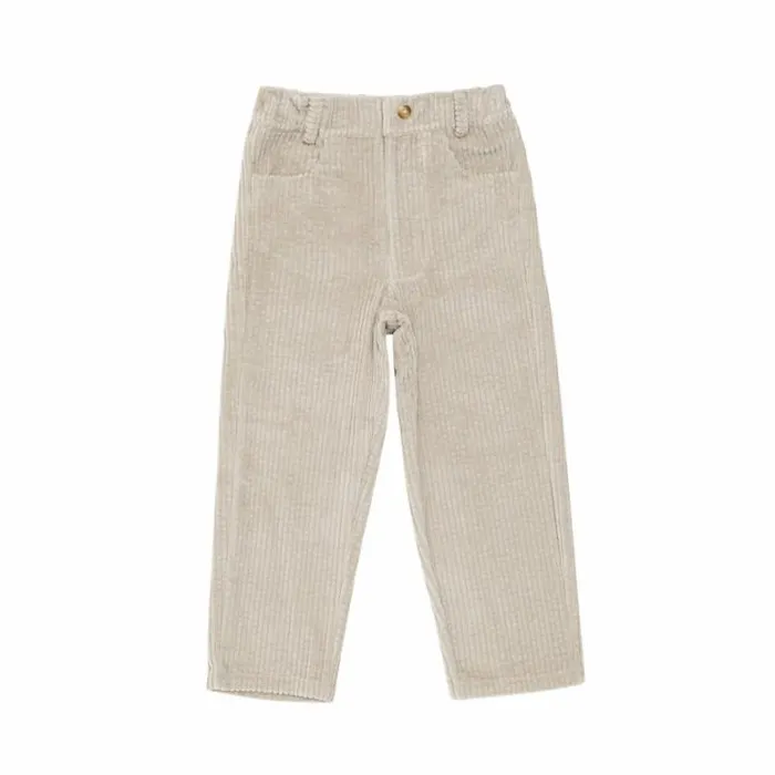Donsje Amsterdam Trousers and Leggings Girls Qennox Trousers Taupe