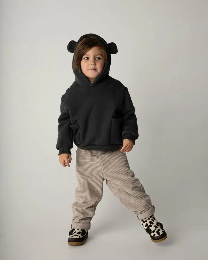 Donsje Amsterdam Trousers and Leggings Girls Qennox Trousers Taupe