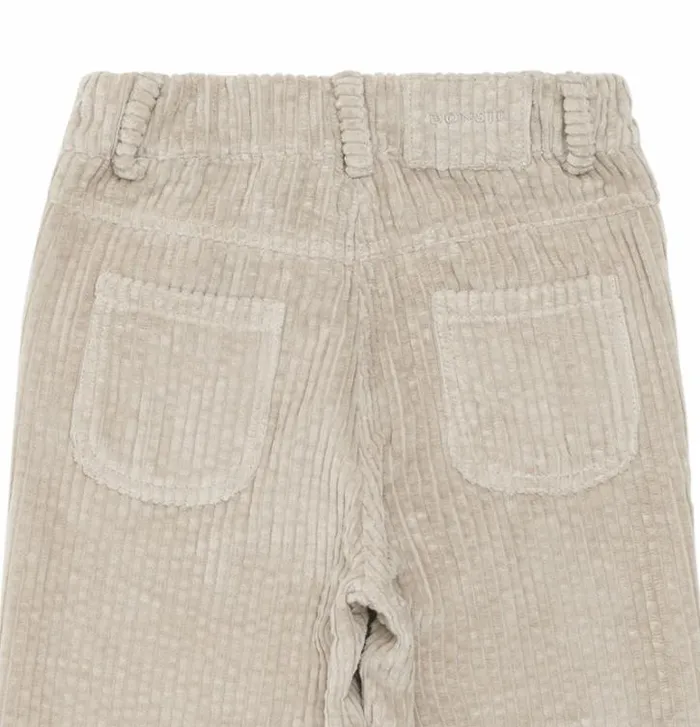 Donsje Amsterdam Trousers and Leggings Girls Qennox Trousers Taupe