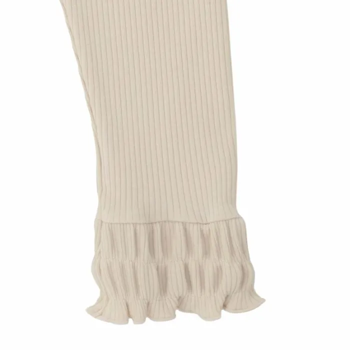 Donsje Amsterdam Trousers and Leggings Girls Qies Leggings Warm White