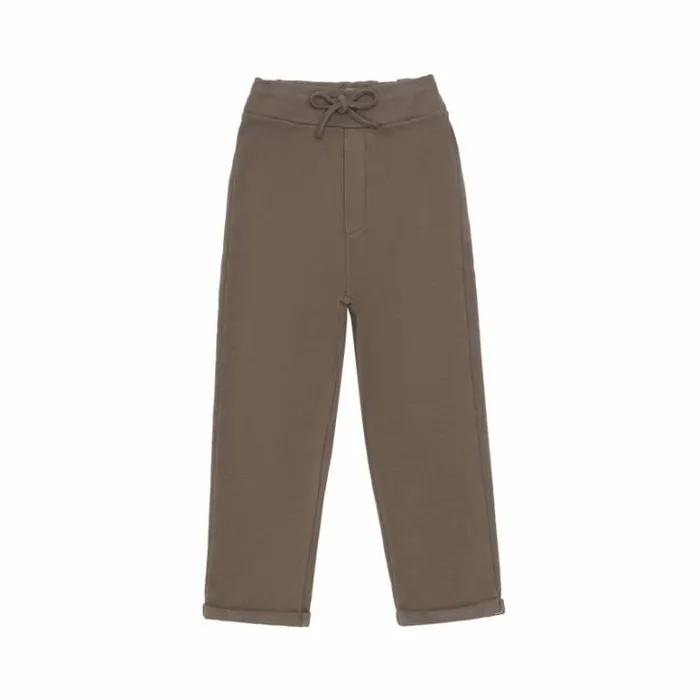 Donsje Amsterdam Trousers and Leggings Girls Qohle Trousers Dusty Brown