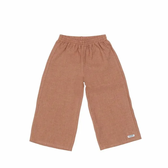 Donsje Amsterdam Trousers and Leggings Girls Revoi Trousers Rust Metallic