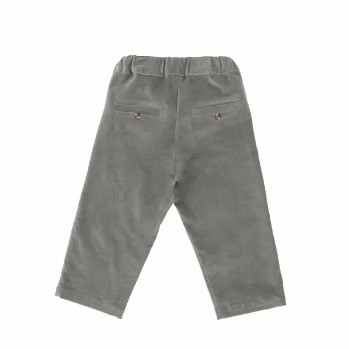 Donsje Amsterdam Trousers Boys Mevil Trousers Moss Grey