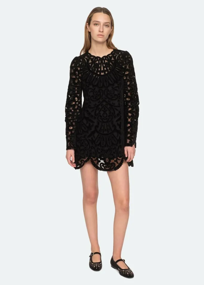 Dresses Women Sea New York Dana LS Dress Black