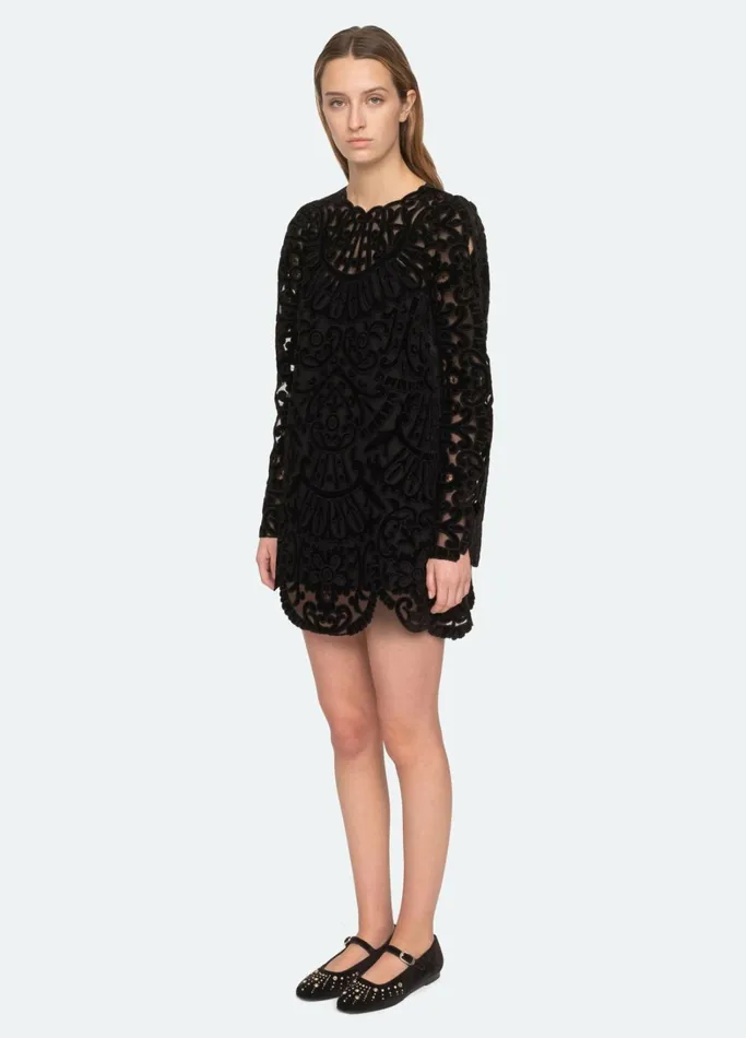 Dresses Women Sea New York Dana LS Dress Black