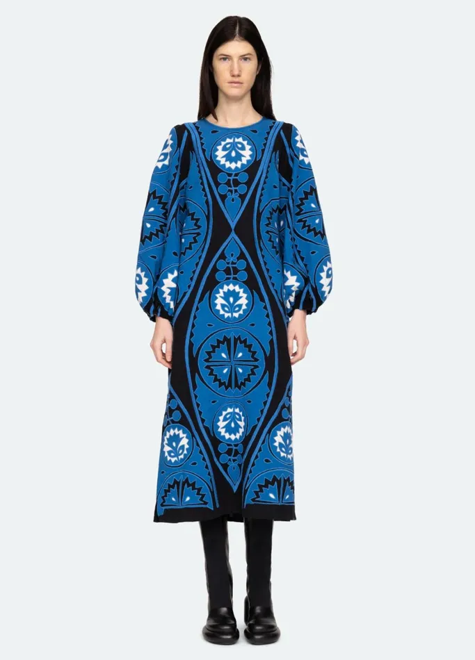 Dresses Women Sea New York Gael LS Dress Blue