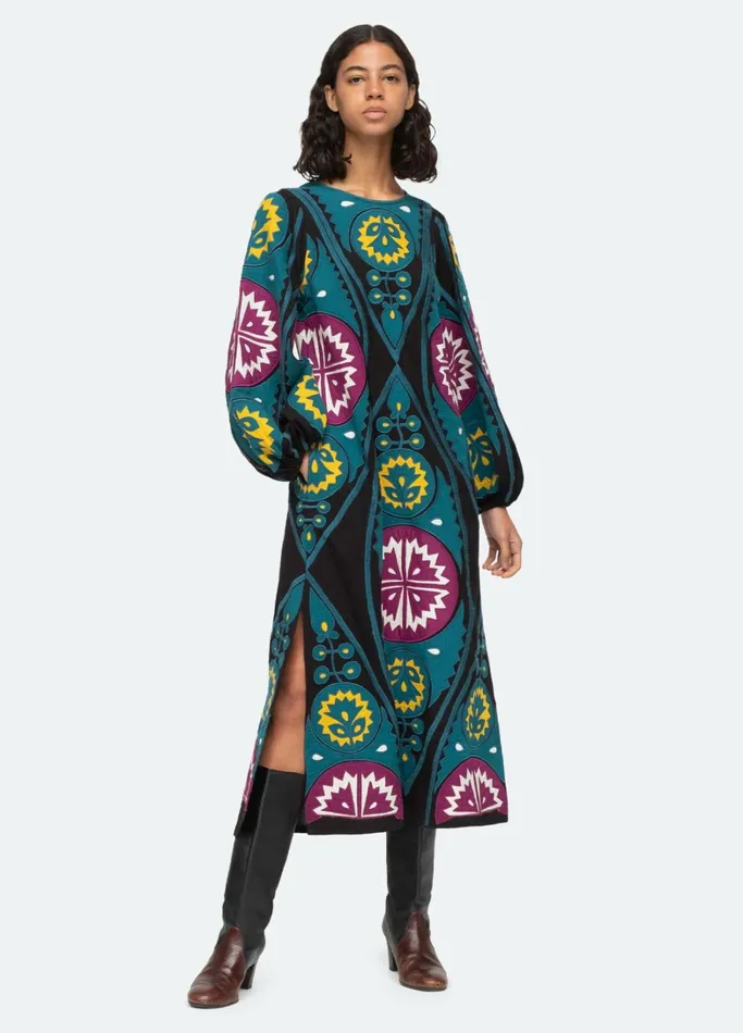 Dresses Women Sea New York Gael LS Dress Blue