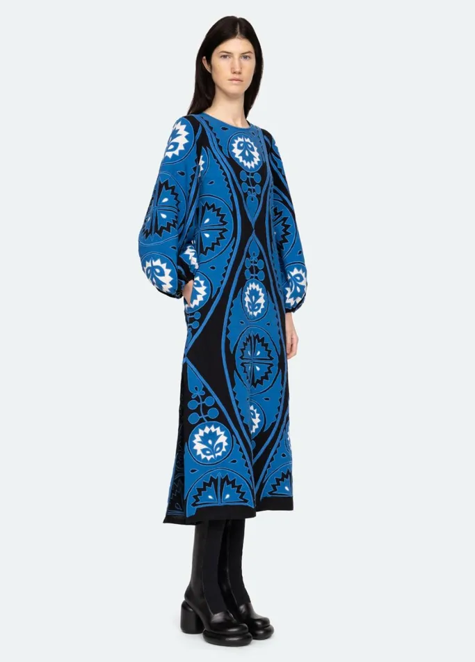 Dresses Women Sea New York Gael LS Dress Blue