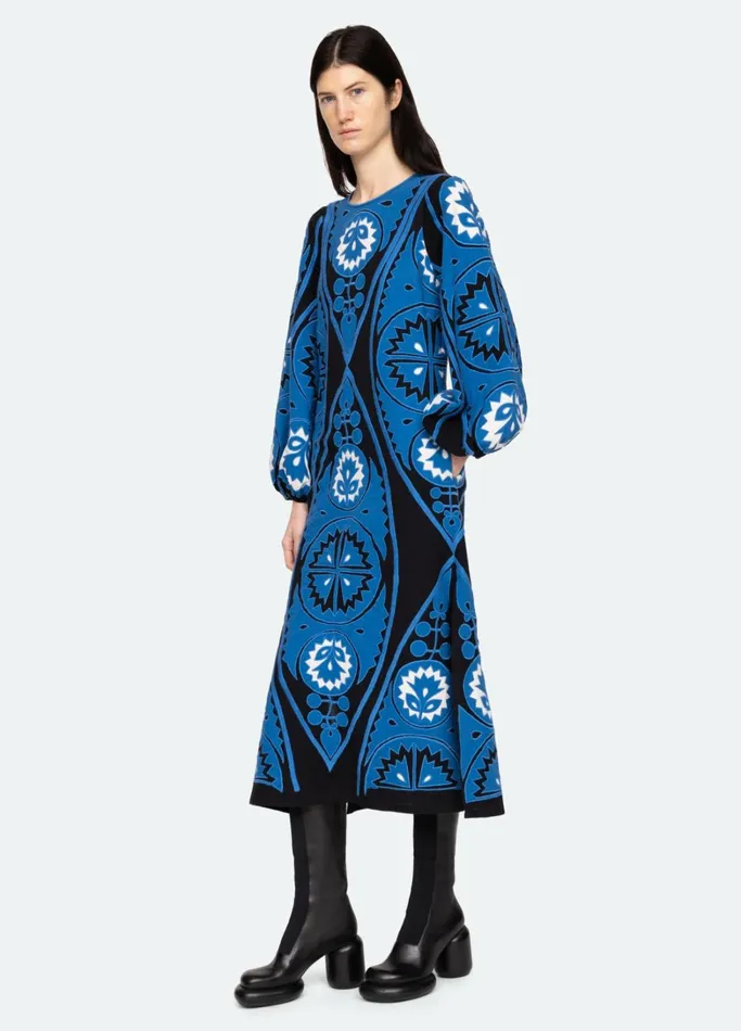 Dresses Women Sea New York Gael LS Dress Blue