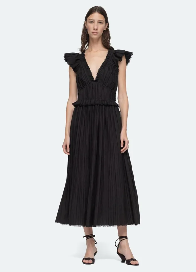 Dresses Women Sea New York Greir VNeck Dress Blue