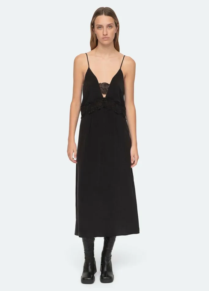 Dresses Women Sea New York Lorraine Slip Dress Black