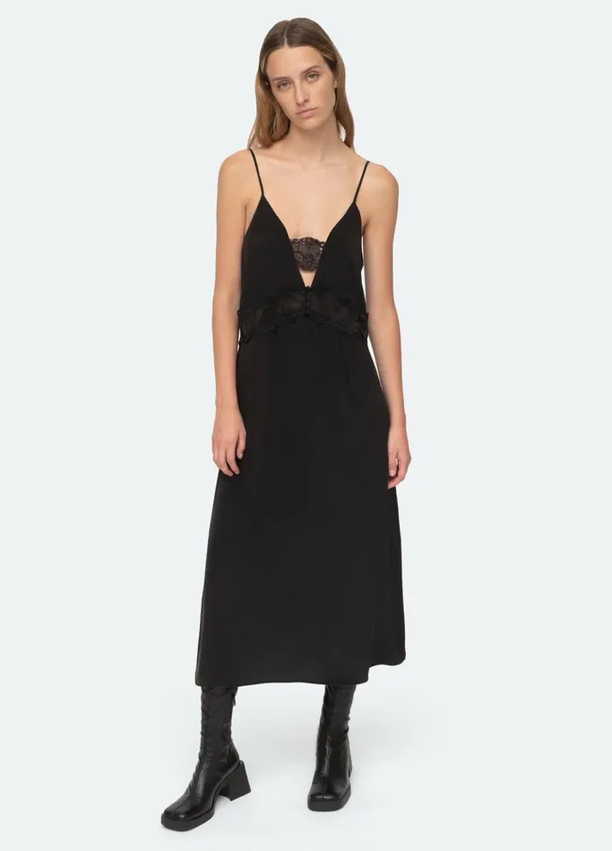 Dresses Women Sea New York Lorraine Slip Dress Black