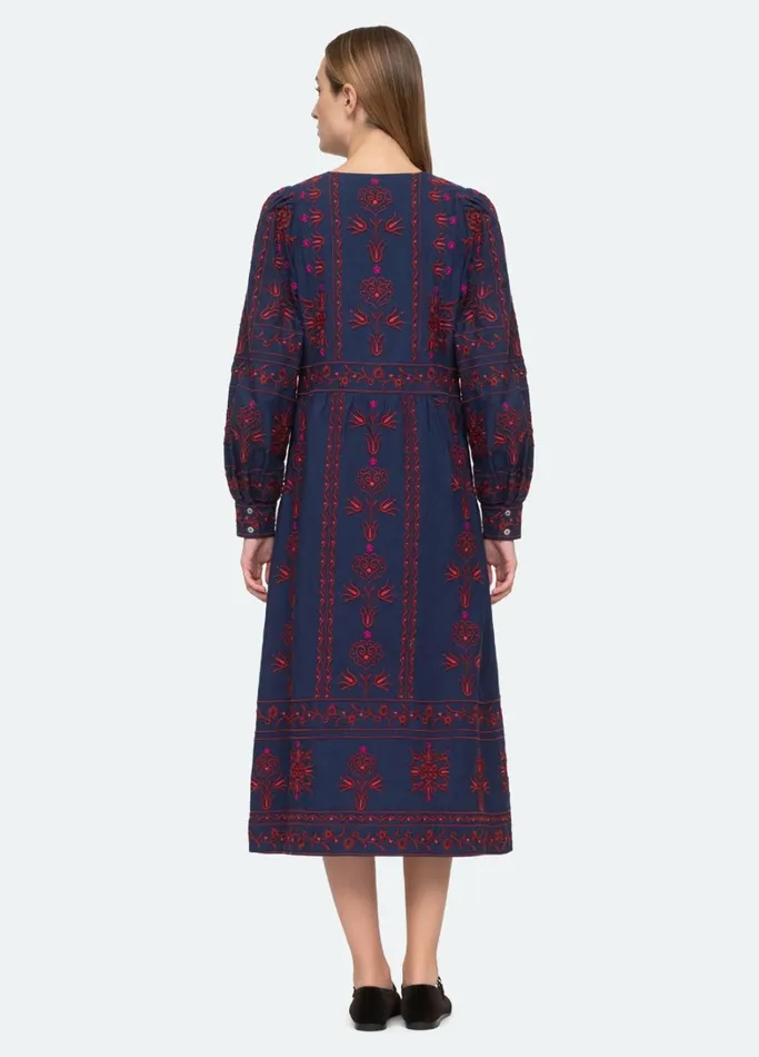 Dresses Women Sea New York Petunia Caftan Navy
