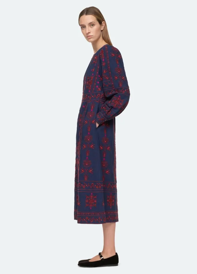Dresses Women Sea New York Petunia Caftan Navy