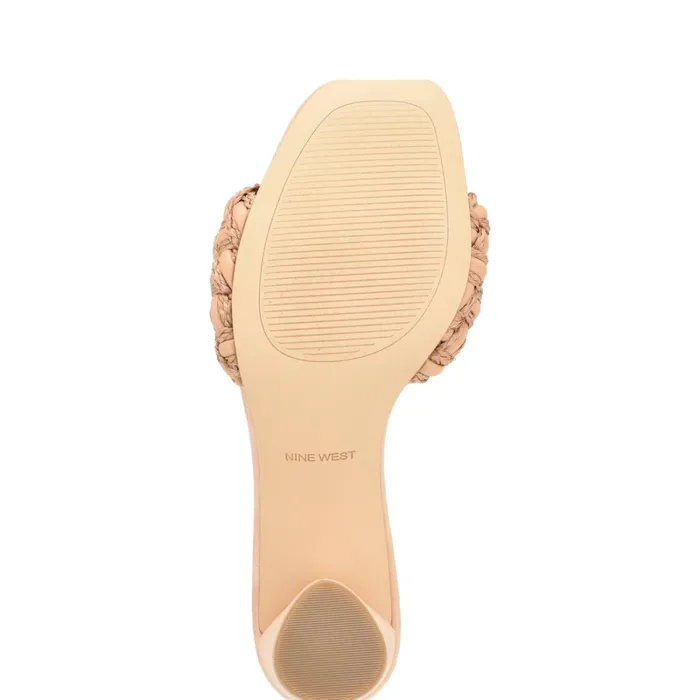 Driah Heeled Slide Sandals Dark Blush Women Nine West Sandals Driah Heeled Slide Sandals Dark Blush Women Nine West Sandals