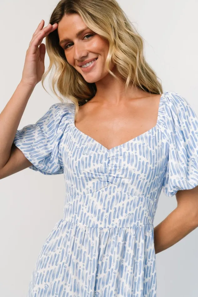 Durban Maxi Dress Dusty Blue Print Women Baltic Born Maxi Dresses Durban Maxi Dress Dusty Blue Print Women Baltic Born Maxi Dresses