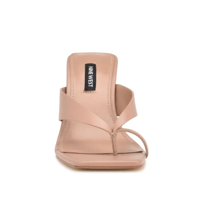 Durlife Heeled Thong Sandals Dark Blush Women Nine West Heeled Durlife Heeled Thong Sandals Dark Blush Women Nine West Heeled