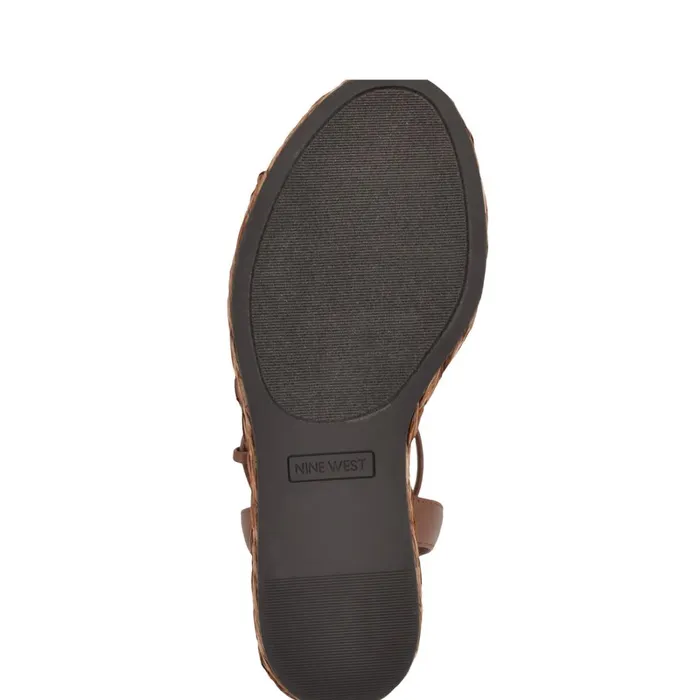 Eaden Woven Wedge Sandals Brown Women Nine West Sandals Eaden Woven Wedge Sandals Brown Women Nine West Sandals