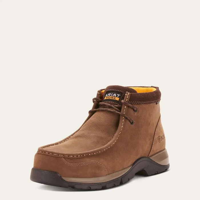Edge LTE Moc Composite Toe Work Boot Dark Brown Men Ariat Work Boots