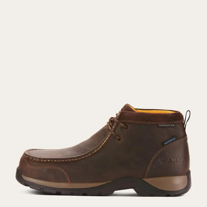 Edge LTE Moc Waterproof Composite Toe Work Boot Dark Brown Men Ariat Work Boots Edge LTE Moc Waterproof Composite Toe Work Boot Dark Brown Men Ariat Work Boots