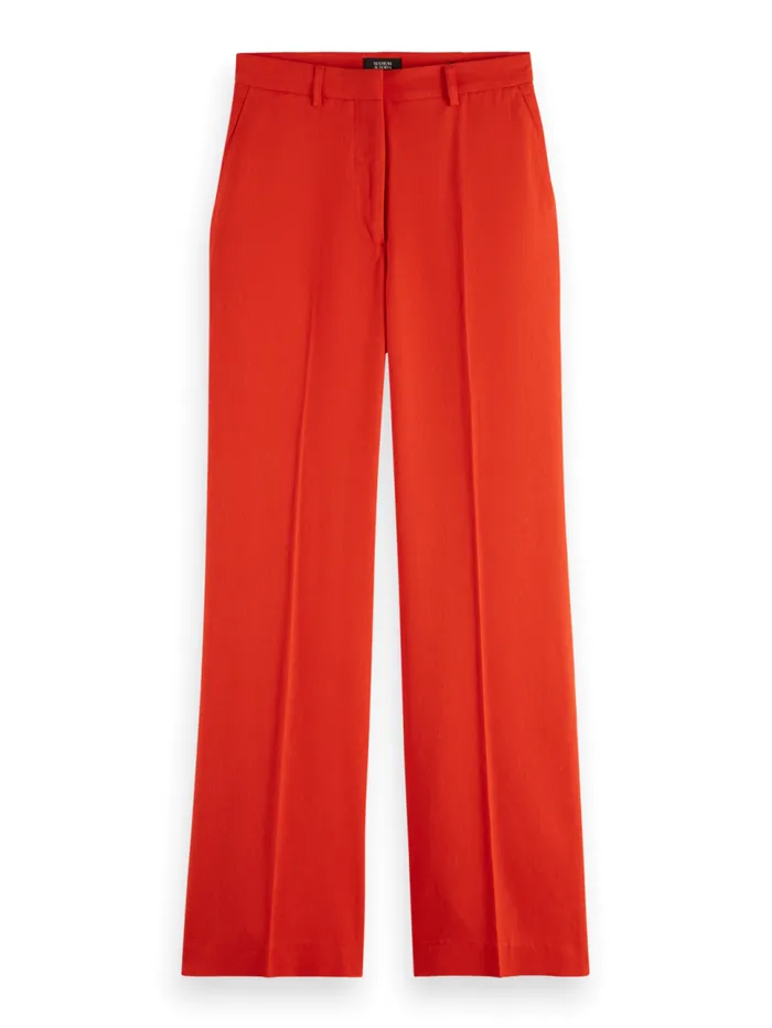 EDIE DRAPEY PANT Flame Red Women Scotch and Soda Pants