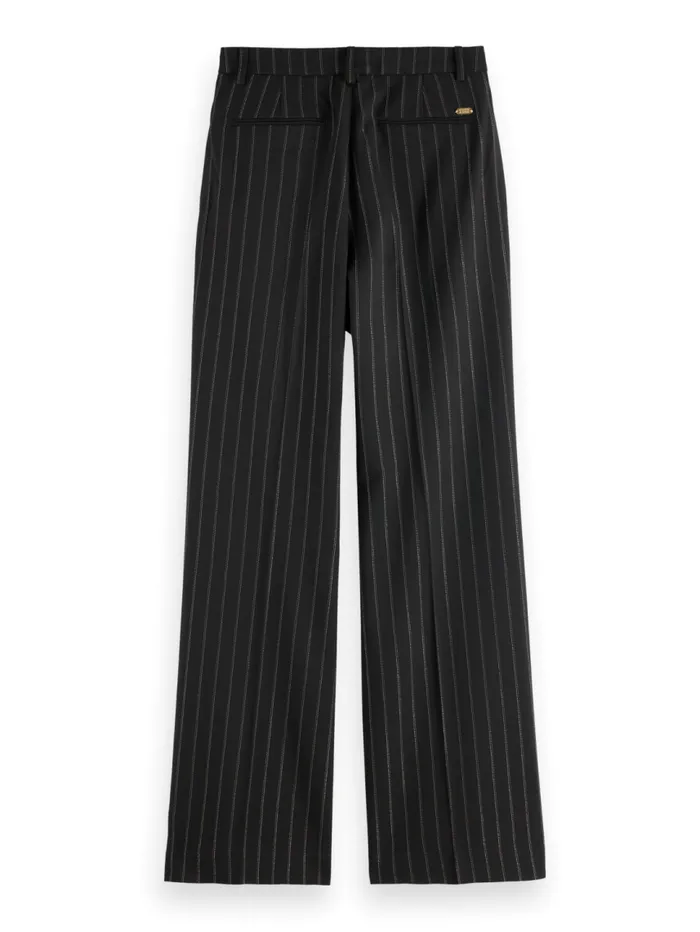 EDIE LUREX STRIPE WIDE LEG PANT Lurex Jacquard Stripe Women Scotch and Soda Pants EDIE LUREX STRIPE WIDE LEG PANT Lurex Jacquard Stripe Women Scotch and Soda Pants