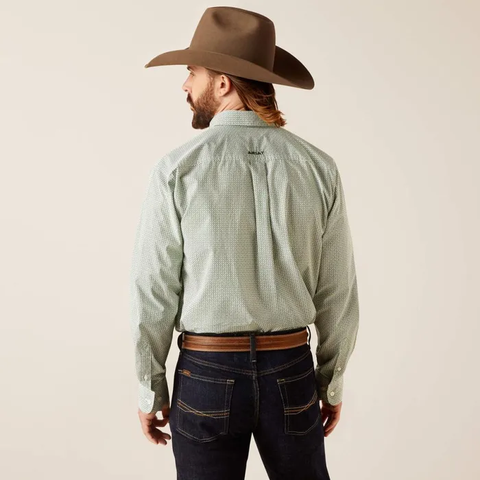 Edson Classic Fit Shirt White Men Ariat Button Down Shirts Edson Classic Fit Shirt White Men Ariat Button Down Shirts