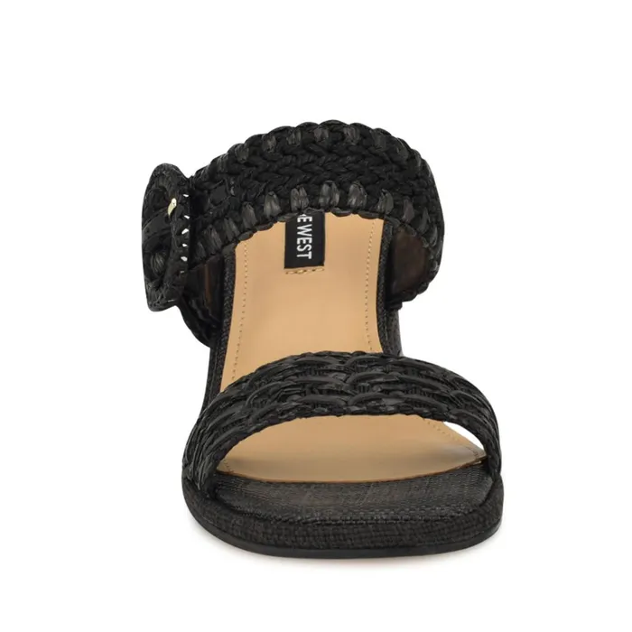 Emerey Woven Slide Sandals Black Women Nine West Sandals Emerey Woven Slide Sandals Black Women Nine West Sandals