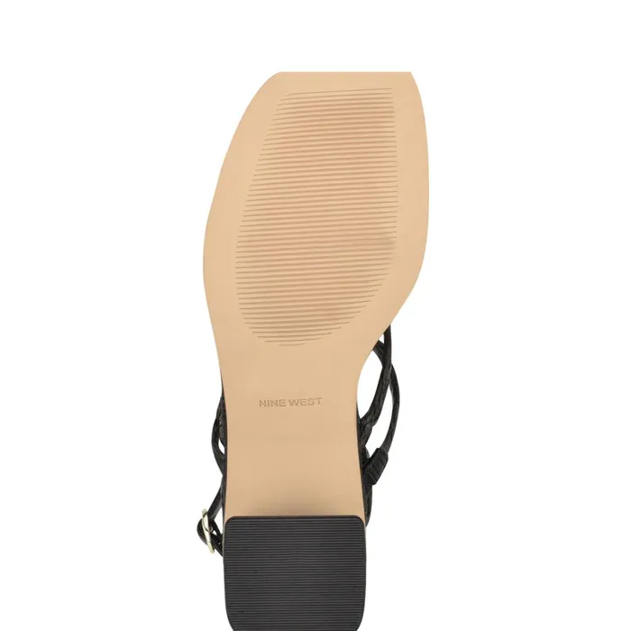 Emolly Raffia Block Heel Sandals Black Raffia Women Nine West Low Heel Emolly Raffia Block Heel Sandals Black Raffia Women Nine West Low Heel