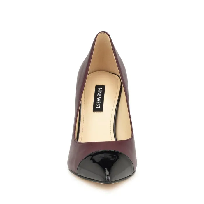 Enda Dress Pumps Dark Red Women Nine West Pumps Enda Dress Pumps Dark Red Women Nine West Pumps