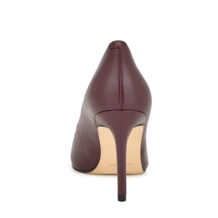 Enda Dress Pumps Dark Red Women Nine West Pumps Enda Dress Pumps Dark Red Women Nine West Pumps