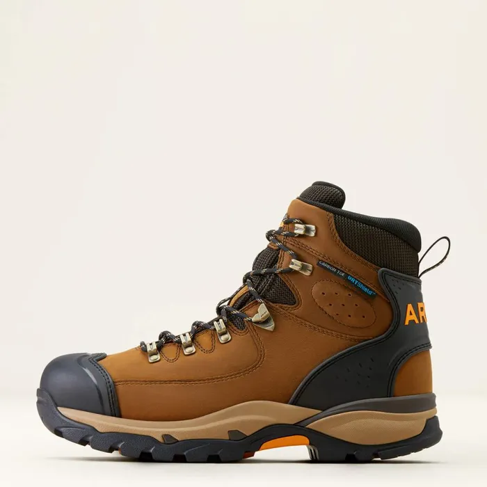 Endeavor 6034 Waterproof Carbon Toe Work Boot Dusted Brown Men Ariat Work Boots Endeavor 6034 Waterproof Carbon Toe Work Boot Dusted Brown Men Ariat Work Boots