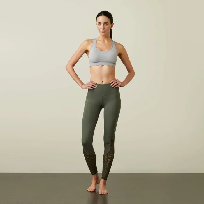 Eos Knee Patch Tight Beetleforest Mist Women Ariat Pants and Shorts Eos Knee Patch Tight Beetleforest Mist Women Ariat Pants and Shorts