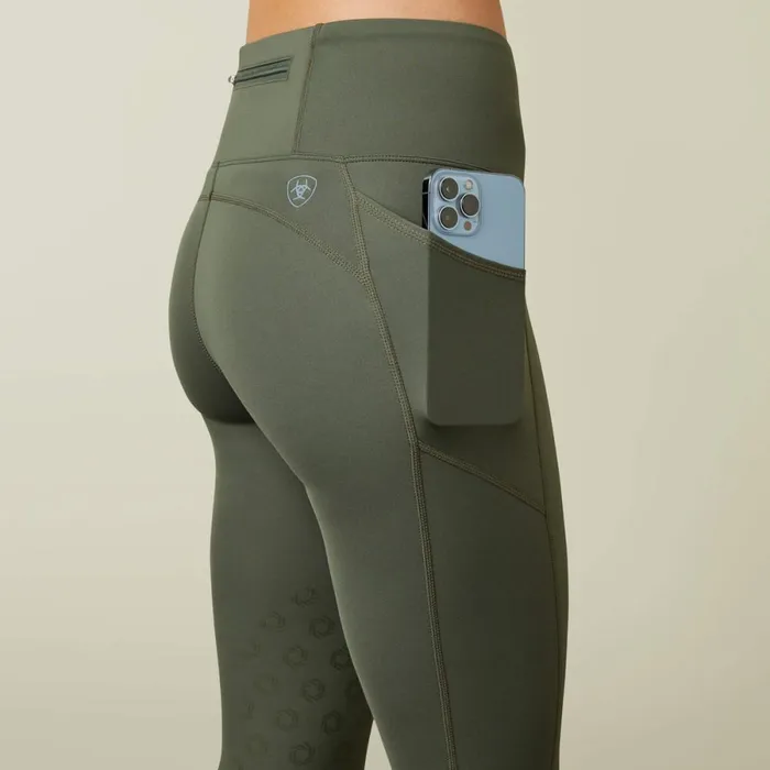 Eos Knee Patch Tight Beetleforest Mist Women Ariat Pants and Shorts Eos Knee Patch Tight Beetleforest Mist Women Ariat Pants and Shorts