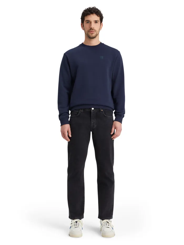 Essential 8211 LOGO SWEATSHIRT Black Men Scotch and Soda Sweatshirts and Hoodies Essential 8211 LOGO SWEATSHIRT Black Men Scotch and Soda Sweatshirts and Hoodies