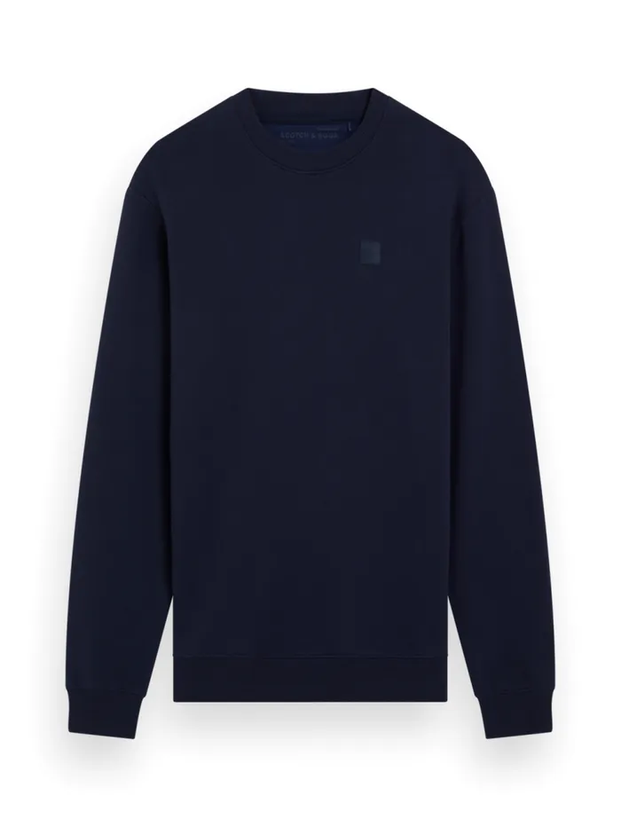 Essential 8211 LOGO SWEATSHIRT Black Men Scotch and Soda Sweatshirts and Hoodies Essential 8211 LOGO SWEATSHIRT Black Men Scotch and Soda Sweatshirts and Hoodies