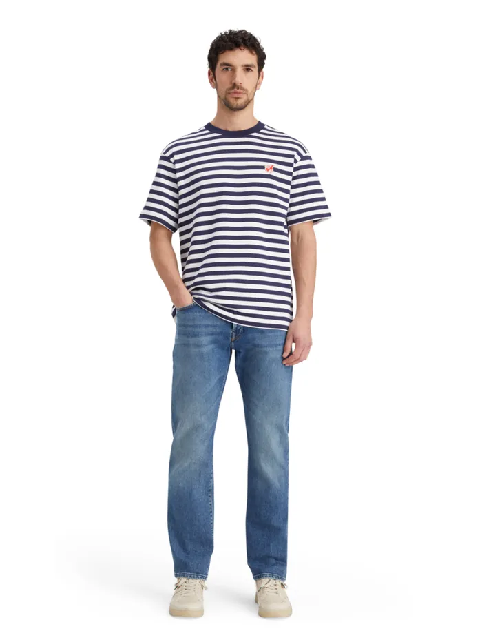 Essential 8211 The Free Spirit Peace Bird Striped Tshirt Navywhite Men Scotch and Soda TShirts and Polo Shirts Essential 8211 The Free Spirit Peace Bird Striped Tshirt Navywhite Men Scotch and Soda TShirts and Polo Shirts