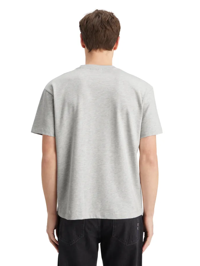 Essential 8211 The Free Spirit Peace Bird Tshirt Oatmeal Melange Men Scotch and Soda Essentials Essential 8211 The Free Spirit Peace Bird Tshirt Oatmeal Melange Men Scotch and Soda Essentials