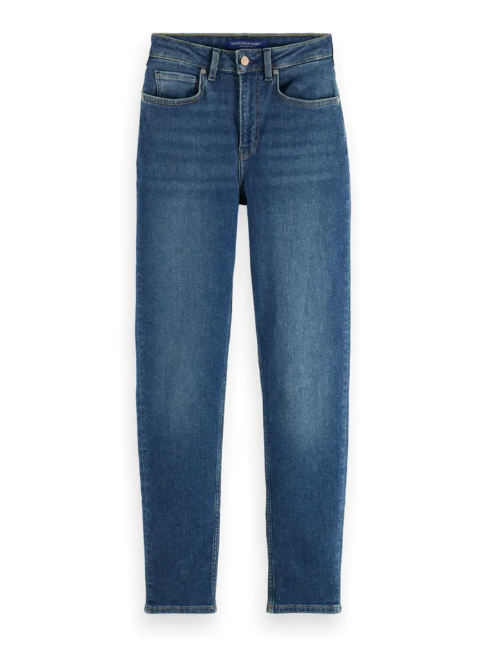 Essential HIGH FIVE SUPER STRETCH SLIM JEANS 8211 CLASSIC BLUE Classic Blue Women Scotch and Soda Essentials Essential HIGH FIVE SUPER STRETCH SLIM JEANS 8211 CLASSIC BLUE Classic Blue Women Scotch and Soda Essentials