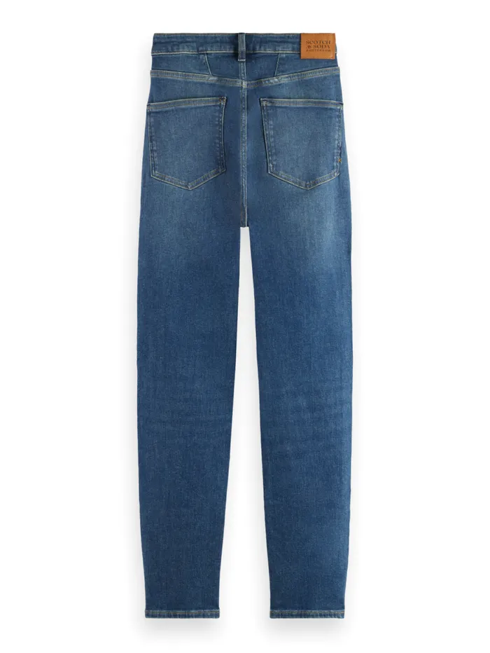 Essential HIGH FIVE SUPER STRETCH SLIM JEANS 8211 CLASSIC BLUE Classic Blue Women Scotch and Soda Essentials Essential HIGH FIVE SUPER STRETCH SLIM JEANS 8211 CLASSIC BLUE Classic Blue Women Scotch and Soda Essentials