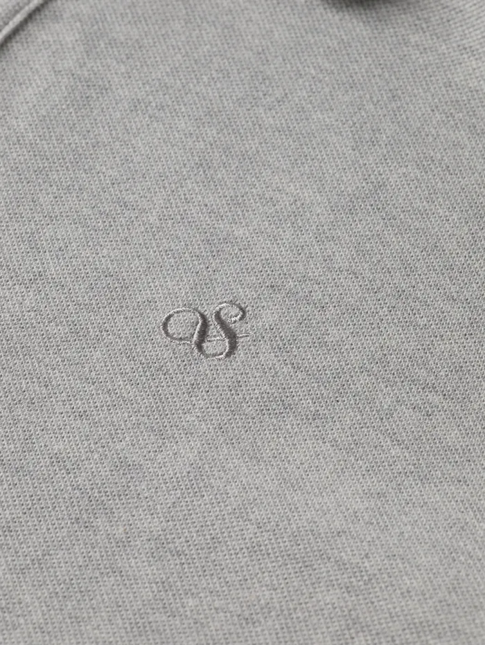 Essential Logo Pique Polo Black Men Scotch and Soda Essentials
